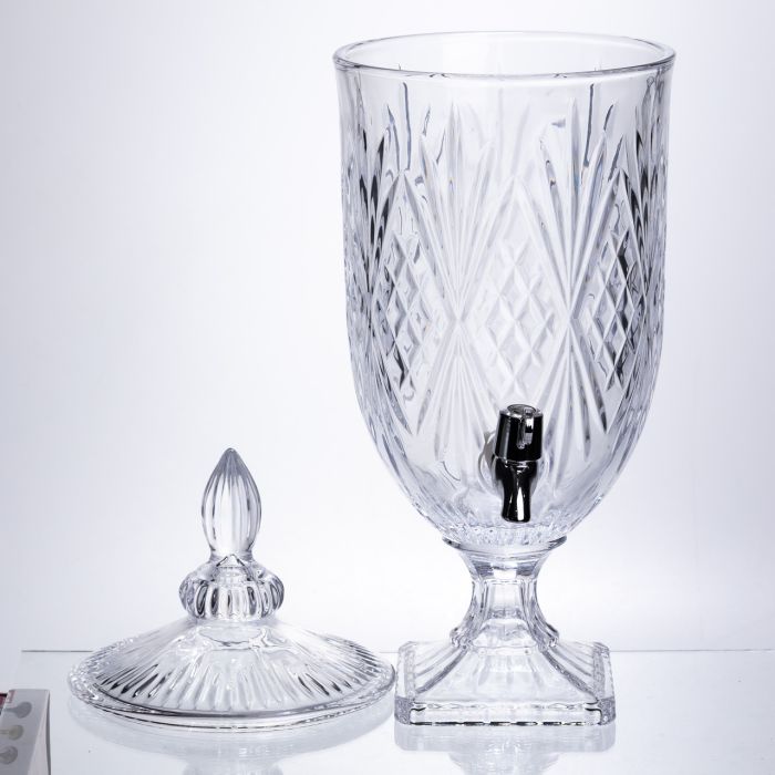 Лимонадниця Classic Crystal 5л із краном HP-19-297 глек диспенсер для напоїв прозорий (HP-19-297) - зображення 2