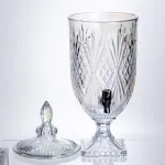 Лимонадниця Crystal Trinity 5 літрів із краном для мохіто-сока напоїв HP-19-303 (HP-19-303)