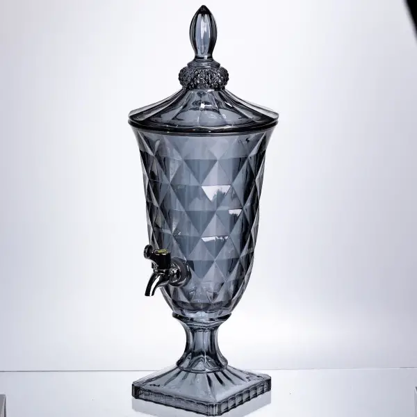 Лимонадниця Fractal з краном для соку мохіто молока напоїв 1,8 літра HP-19-304 (HP-19-304) - зображення 2