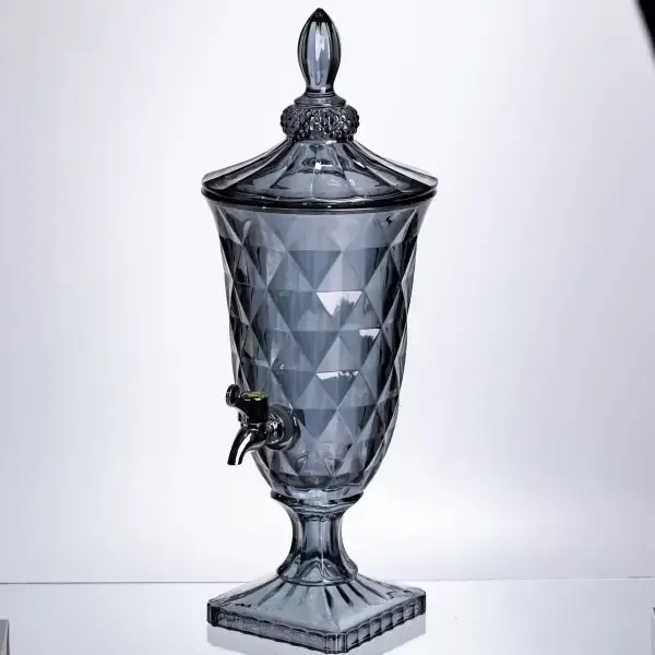 Лимонадниця Fractal з краном для соку мохіто молока напоїв 1,8 літра HP-19-304 (HP-19-304) - зображення 2