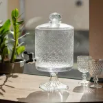 Лимонадниця Lace 4.5л з краном HP-19-287 лимонадник для напоїв диспенсер прозорий глек (HP-19-287)