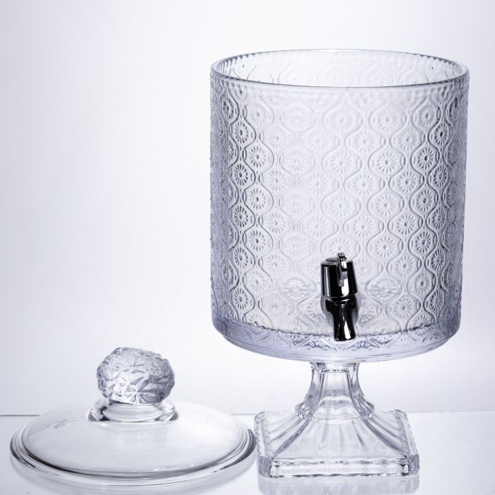 Лимонадниця Lace 4.5л з краном HP-19-287 лимонадник для напоїв диспенсер прозорий глек (HP-19-287) - зображення 4