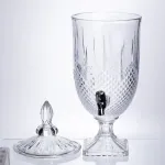 Лимонадниця Ocean Crystal 5 літрів із краном для мохіто соку напоїв HP-19-300 (HP-19-300)