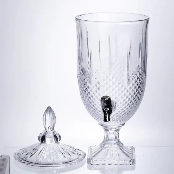 Лимонадниця Ocean Crystal 5 літрів із краном для мохіто соку напоїв HP-19-300 (HP-19-300) - зображення 1