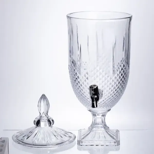 Лимонадниця Ocean Crystal 5 літрів із краном для мохіто соку напоїв HP-19-300 (HP-19-300) - зображення 1