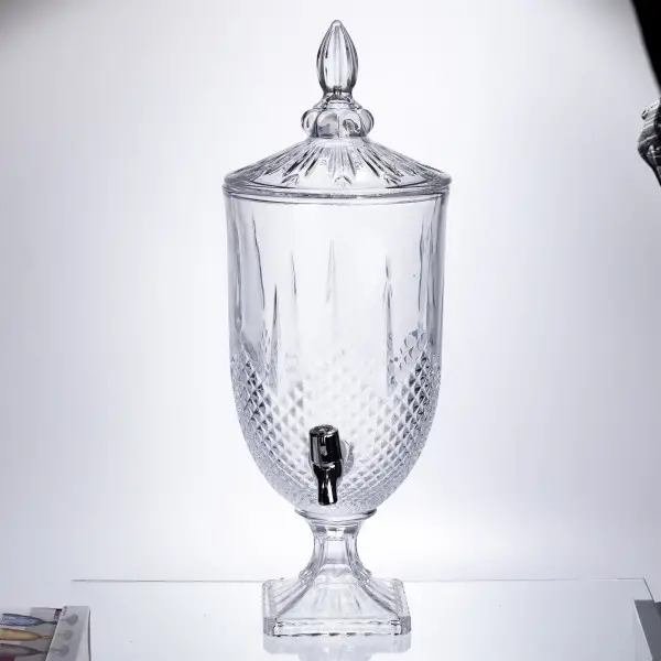 Лимонадниця Ocean Crystal 5 літрів із краном для мохіто соку напоїв HP-19-300 (HP-19-300) - зображення 4