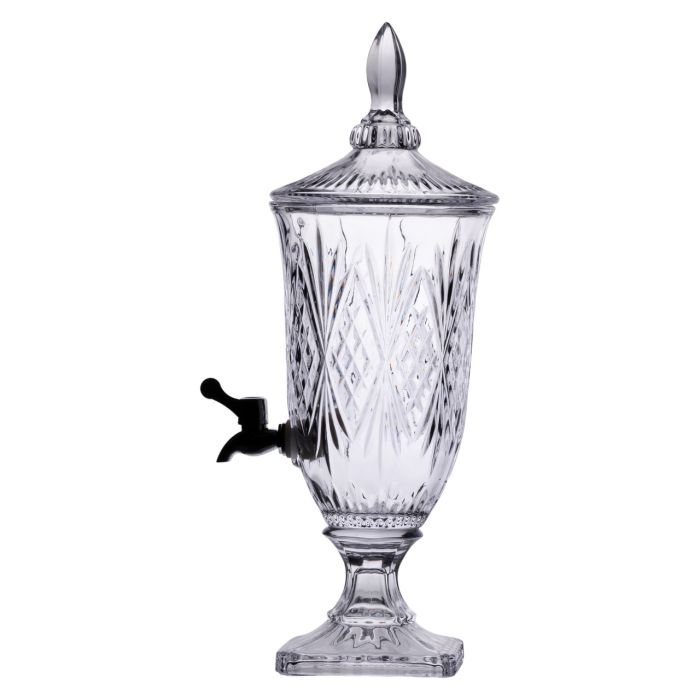 Лимонадниця з краном на ніжці скляна для напоїв 2 л 46 см HP-19-15 (HP-19-15) - изображение 2