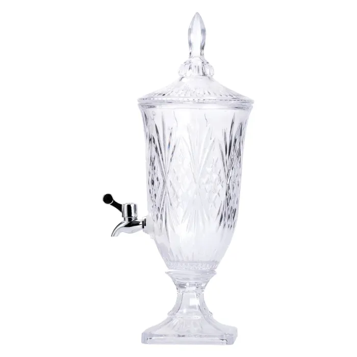 Лимонадниця з краном на ніжці скляна для напоїв 2 л 46 см HP-19-15 (HP-19-15) - зображення 5