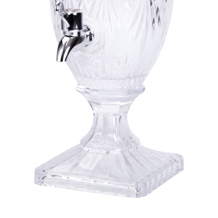 Лимонадниця з краном на ніжці скляна для напоїв 2 л 46 см HP-19-15 (HP-19-15) - изображение 7