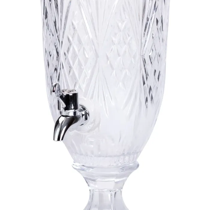 Лимонадниця з краном на ніжці скляна для напоїв 2 л 46 см HP-19-15 (HP-19-15) - зображення 8