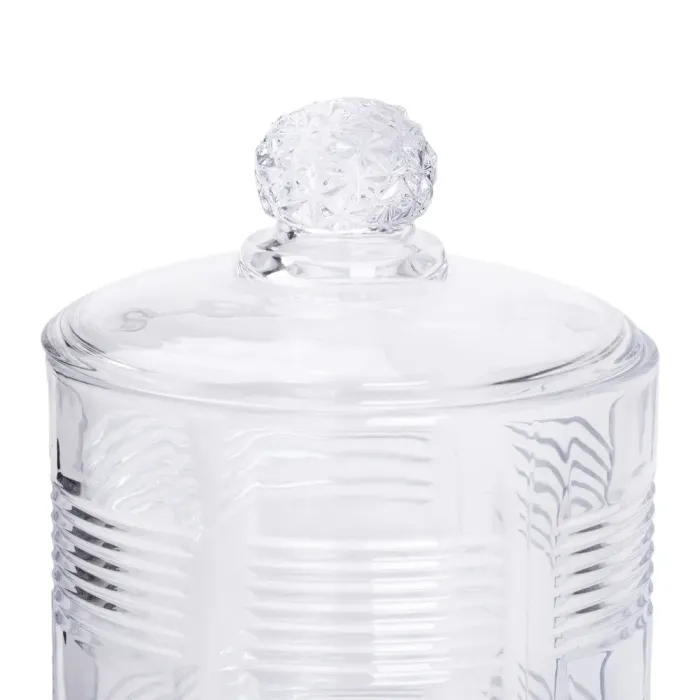 Лимонадниця з краном на підставці скляна прозора HP-19-2 (HP-19-2) - зображення 7