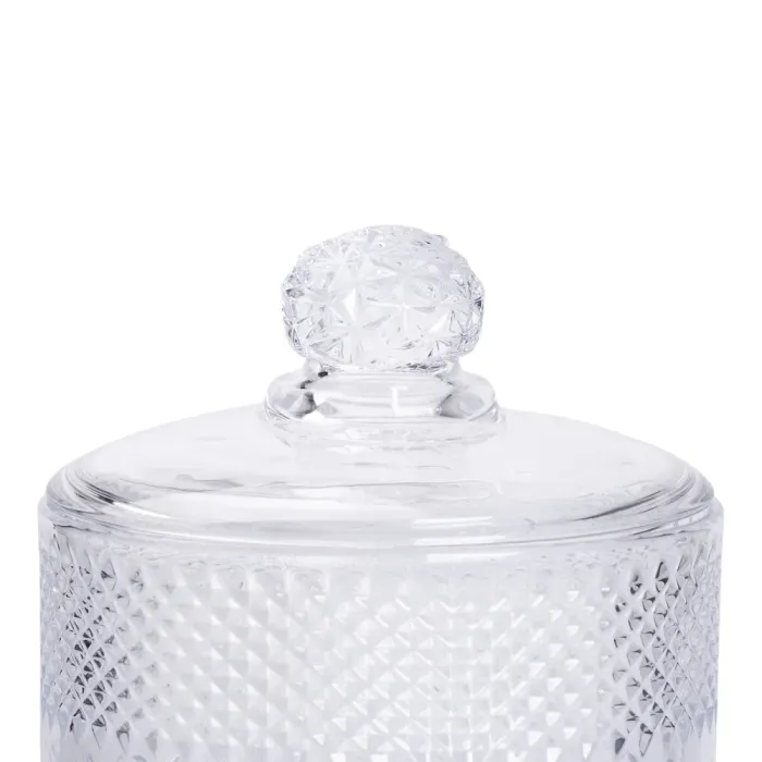 Лимонадниця з краном на підставці скляна 4.5 л Прозорий HP-19-4 (HP-19-4) - изображение 7