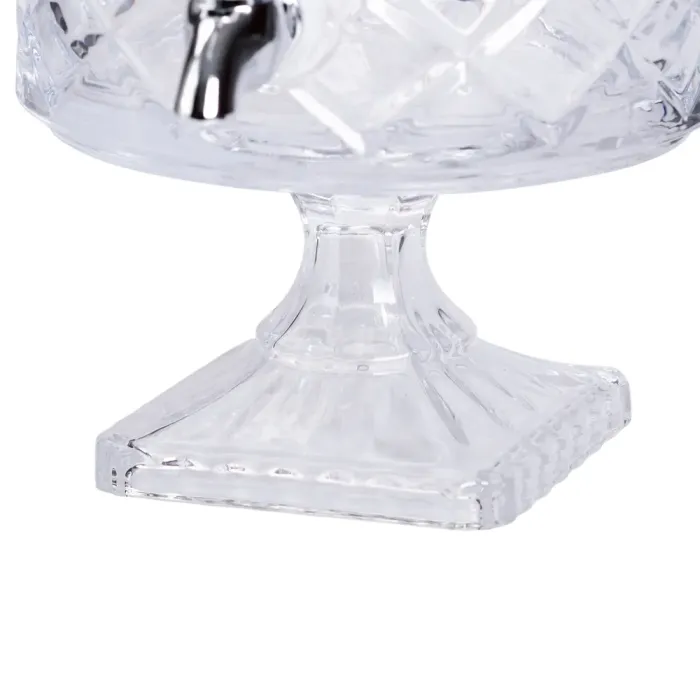 Лимонадниця з краном скляна 39 см 4.5 л на підставці HP-19-3 (HP-19-3) - изображение 7