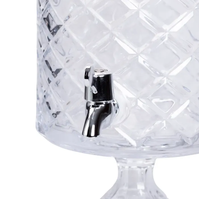 Лимонадниця з краном скляна 39 см 4.5 л на підставці HP-19-3 (HP-19-3) - изображение 9