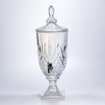 Лимонадниця з краном скляна 3 л диспенсер для напоїв лимонадник із краном Прозорий HP-19-302 (HP-19-302)