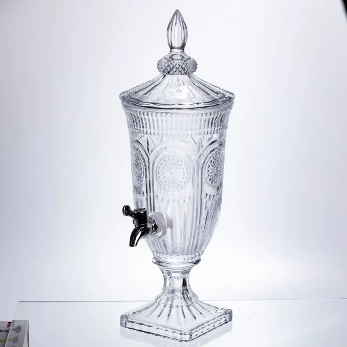 Лимонадниця Sunflower 2л з краном HP-19-289 глек лимонадник диспенсер для напоїв прозорий (HP-19-289) - зображення 3