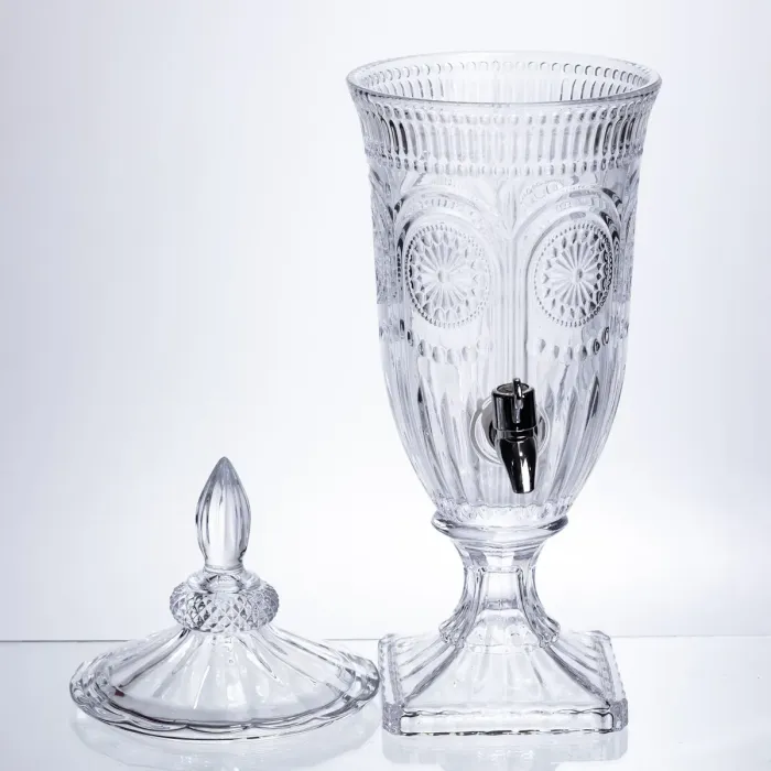 Лимонадниця Sunflower 2л з краном HP-19-289 глек лимонадник диспенсер для напоїв прозорий (HP-19-289) - зображення 4