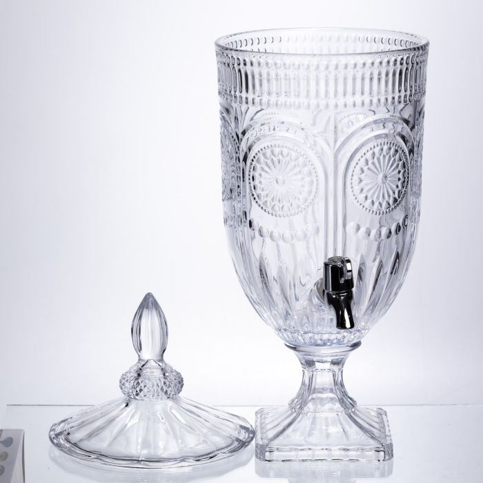 Лимонадниця Sunflower 5л із краном HP-19-291 глечик диспенсер для води і напоїв прозорий (HP-19-291) - зображення 3