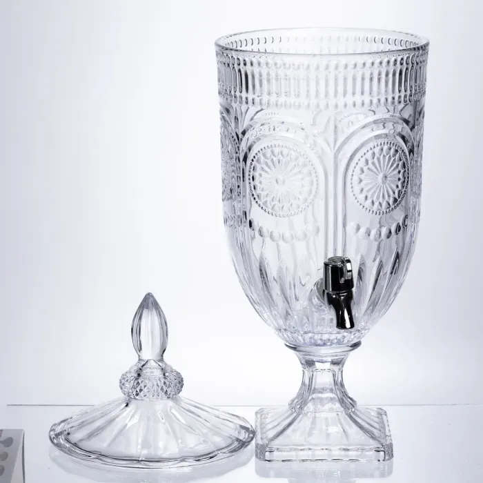 Лимонадниця Sunflower 5л із краном HP-19-291 глечик диспенсер для води і напоїв прозорий (HP-19-291) - зображення 3