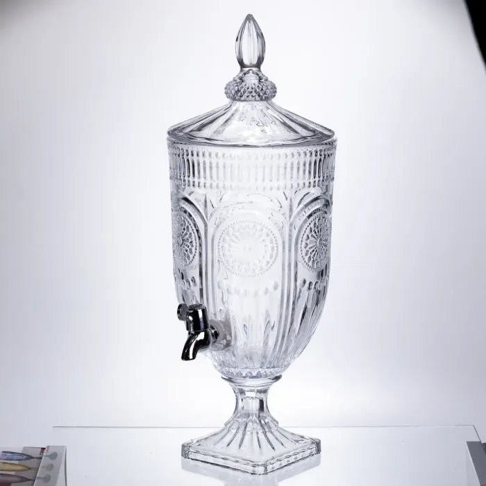 Лимонадниця Sunflower 5л із краном HP-19-291 глечик диспенсер для води і напоїв прозорий (HP-19-291) - зображення 4