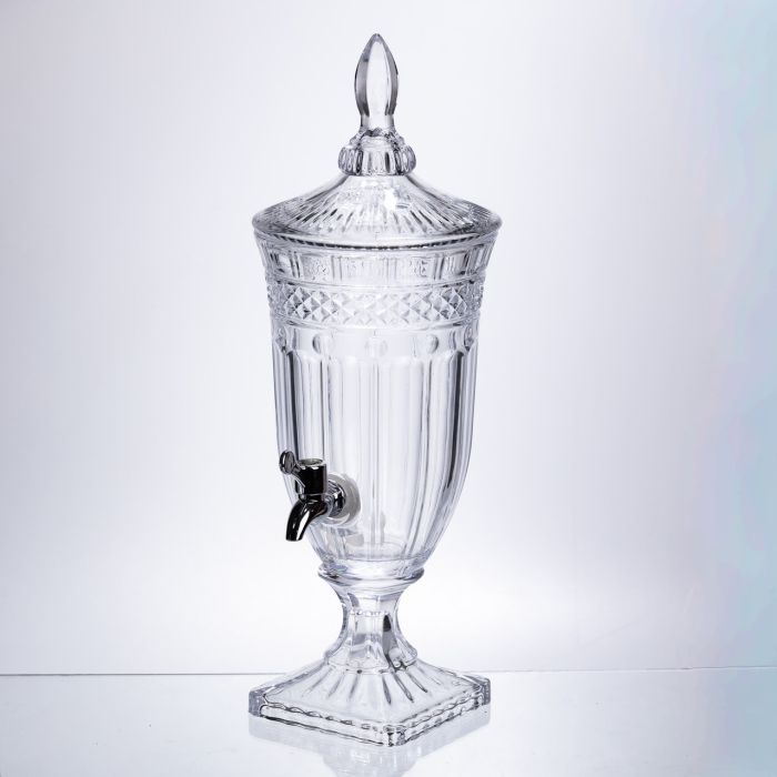 Лимонадниця Topaz Crystal 2 літри з краном HP-19-292 глечик диспенсер для води і напоїв прозорий (HP-19-292) - изображение 3