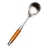 Ложка для рису 32,5 (см) з нержавіючої сталі з дерев'яною ручкою HP-8-42 (HP-8-42)