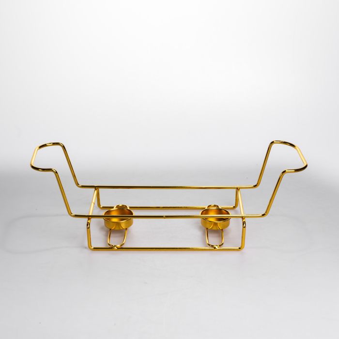 Марміт настільний прямокутний з підігрівом 35.5х19х15.5 см керамічний на металевій підставці з кришкою ML438-13 (ML438-13) - зображення 5