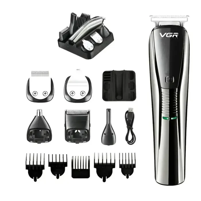 Тример 6 в 1 Тример 6 в 1 Акумуляторна машинка для стрижки з насадками VGR (HP-V-029) - зображення 7
