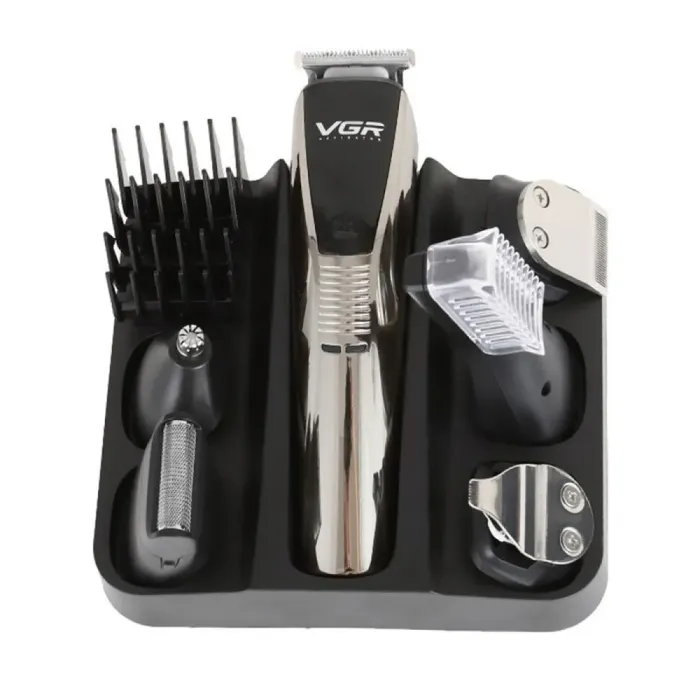 Тример 6 в 1 Тример 6 в 1 Акумуляторна машинка для стрижки з насадками VGR (HP-V-029) - зображення 10