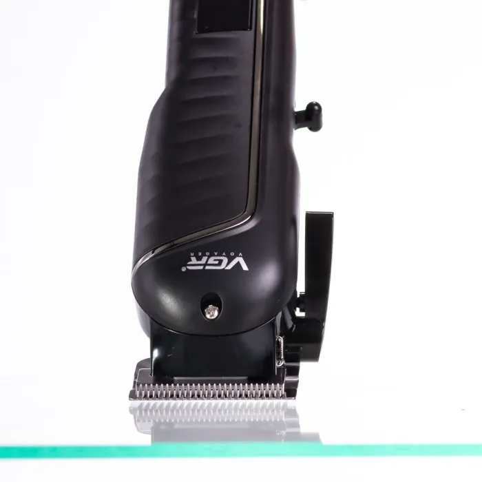 Машинка для стрижки LED професійна з насадками VGR V-683 (HP-V-683) - изображение 4