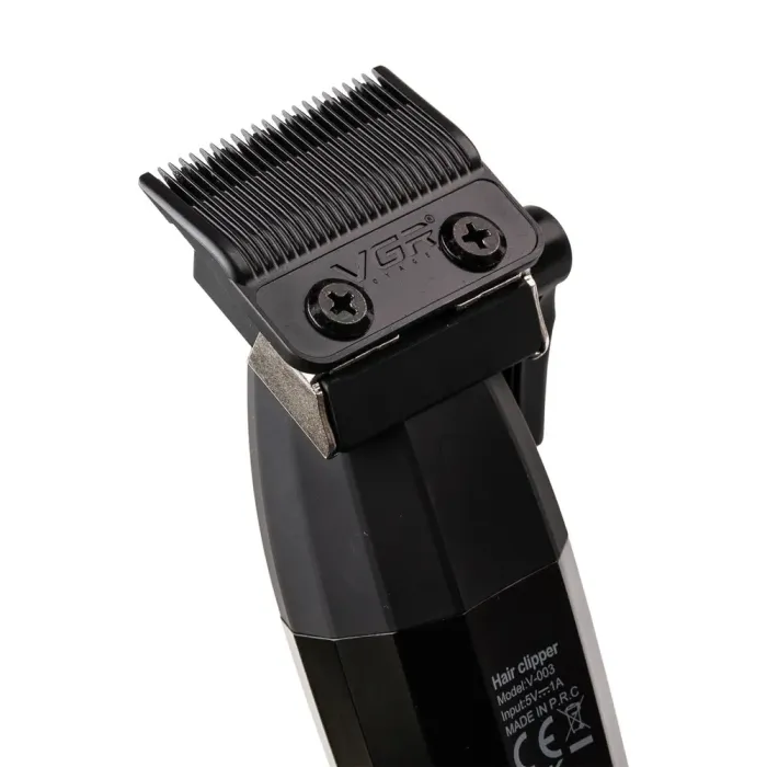 Ножиці 6 насадок Тример для волосся VGR з живленням від акумулятора (HP-V-003) - зображення 4