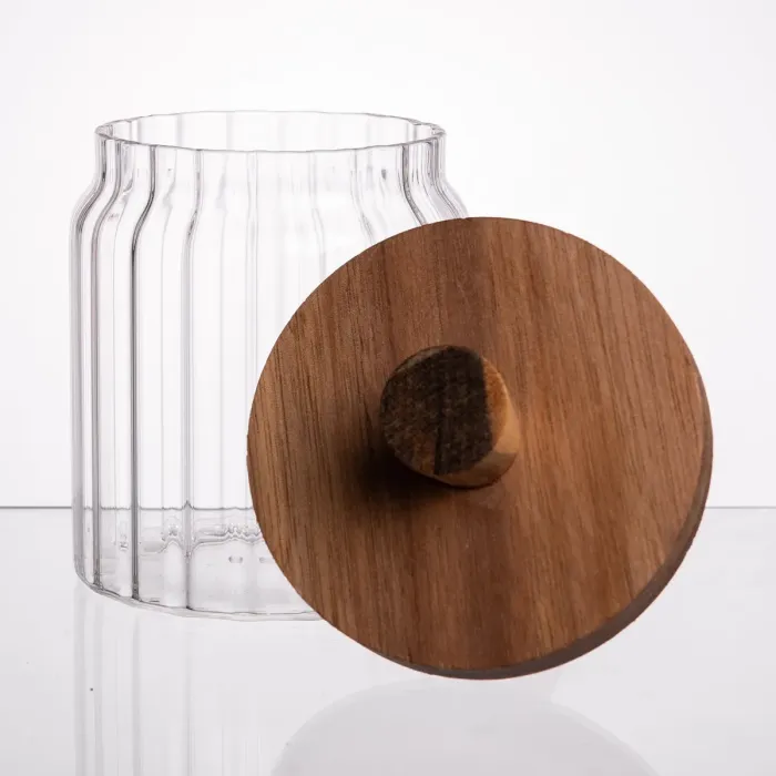 Медовниця скляна з кришкою і ложкою 500 (мл) 64486-5 (64486-5) - зображення 4