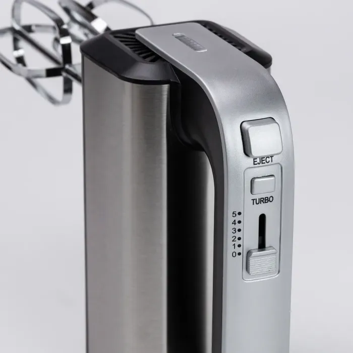 Миксер для кухни бытовой двухвенчечный с насадками для теста Sokany на 5 скоростей 800 Вт (CX-6651) - изображение 7