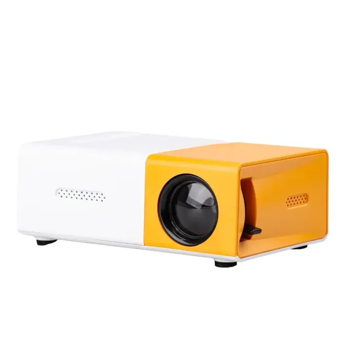 Міні проектор led портативний projector домашній відеопроектор full hd для офісу, школи мультимедійний (HP176094) - зображення 8