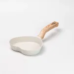 Міні сковорідка Серце з антипригарним покриттям 400 (мл) бежева (HP39574W)