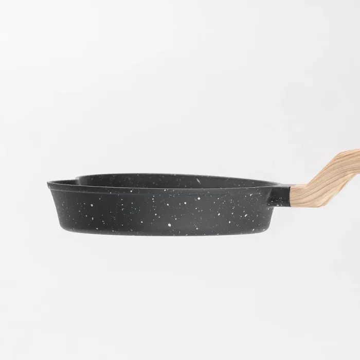 Міні сковорідка Серце з антипригарним покриттям 400 (мл) сіра (HP39574C) - зображення 3