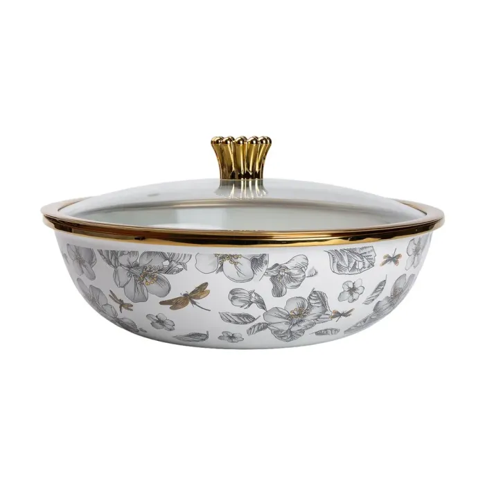 Миска с крышкой Эмаль 4,5 л (HP-2-108) - изображение 1