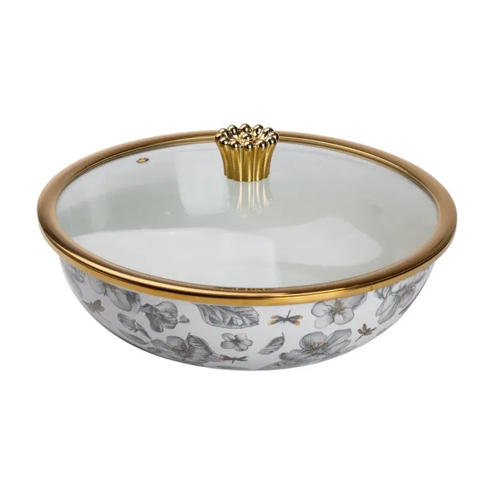 Миска с крышкой Эмаль 4,5 л (HP-2-108) - изображение 3