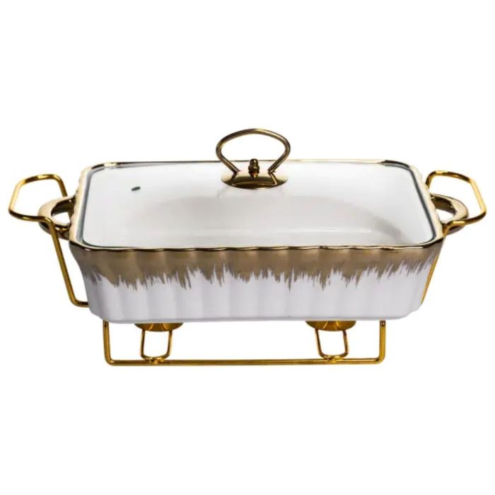 Марміт настільний прямокутний з підігрівом 35.5х19х15.5 см ML525-13 (ML525-13) - изображение 1