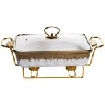 Марміт настільний прямокутний з підігрівом 35.5х19х15.5 см ML789-13 (ML789-13)