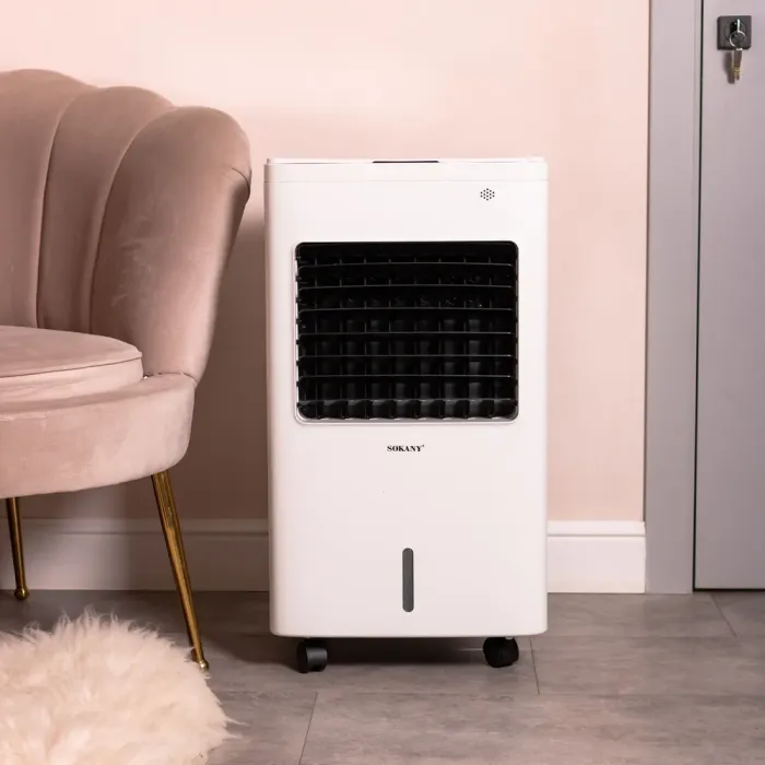 Мобільний кондиціонер охолоджувач повітря 75 Вт з іонізацією, таймером і баком 9 л SOKANY SK-19016 (SK-19016) - изображение 10