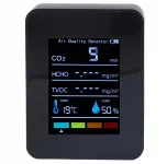 Монітор якості повітря GRILLI 5в1 Black 777663