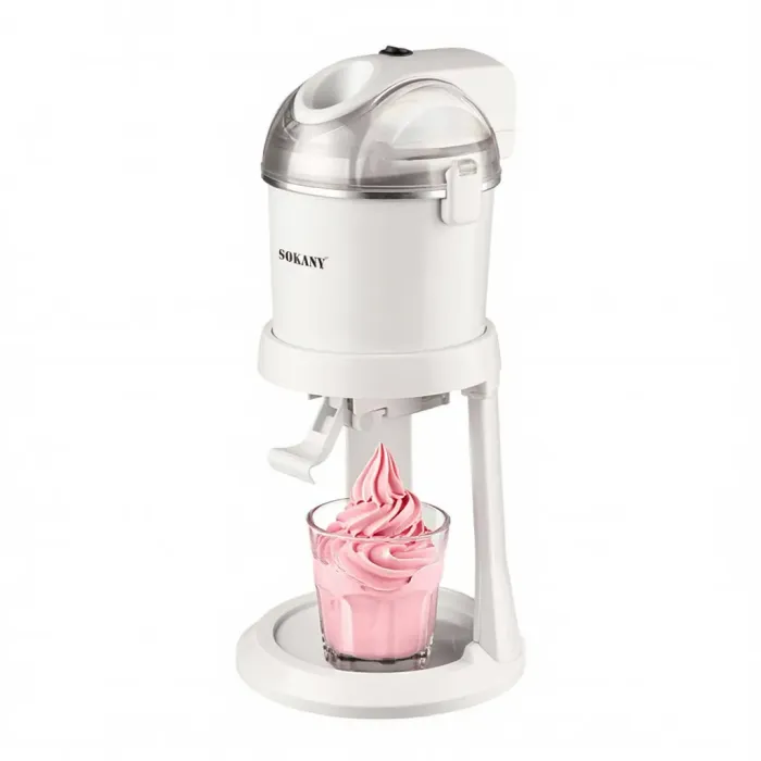 Морозивниця електрична Sokany 1 літр 15 Вт електроморозивниця дитяча домашня морожениця SK-03070 (SK-03070) - зображення 1