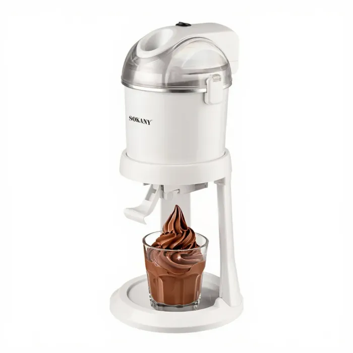 Морозивниця електрична Sokany 1 літр 15 Вт електроморозивниця дитяча домашня морожениця SK-03070 (SK-03070) - зображення 3