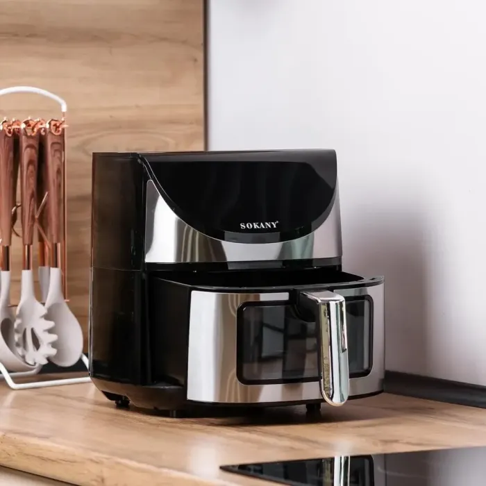 Аерогриль-фритюрниця Sokany на 7 літрів 1800 Вт SK-10031 (SK-10031) - зображення 4