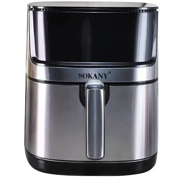 Мультипіч Sokany SK-10045 аерогриль 8л сенсорний екран, фритюрниця без олії аерофрітюрниця готування SK-10045 (SK-10045) - зображення 1
