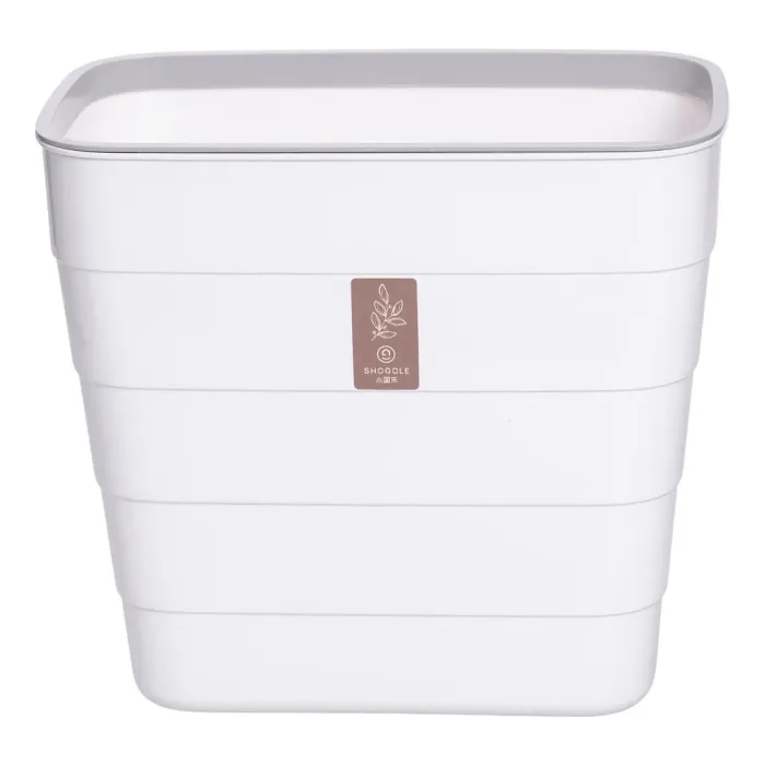 Відро для сміття на дверцята 6 (л) відро для сміття пластикове навісне Білий HP-45-18W (HP-45-18W) - зображення 1