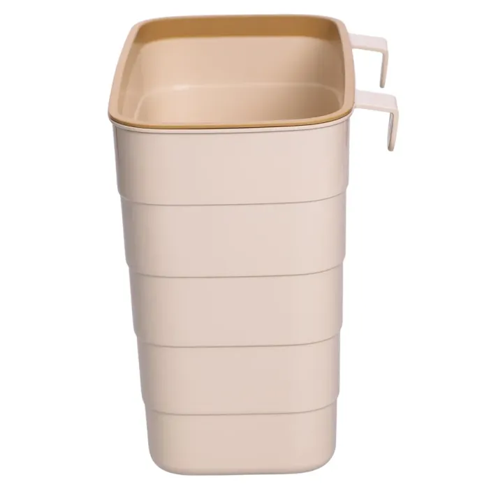 Відро для сміття на дверцята 6 (л) відро для сміття пластикове навісне Бежевий HP-45-18BE (HP-45-18BE) - изображение 5
