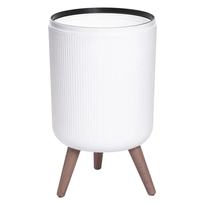 Відро для сміття з клік-кришкою на ніжках 10 літрів відро для сміття на кухню, в спальню і для офісу HP-45-14 (HP-45-14) - зображення 3