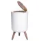Відро для сміття з клік-кришкою на ніжках 8 літрів відро для сміття на кухню, в спальню і для офісу HP-45-13 (HP-45-13)